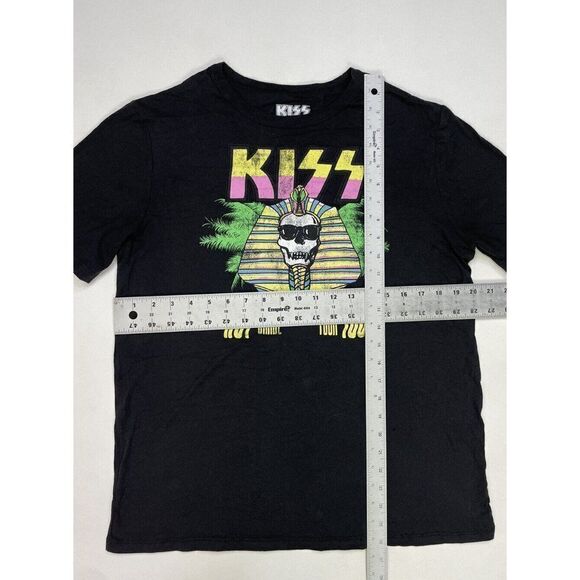 Kiss Hot In The Shade Tour 1990 Retro Graphic T-shirt Women Medium Music - Picture 6 of 6